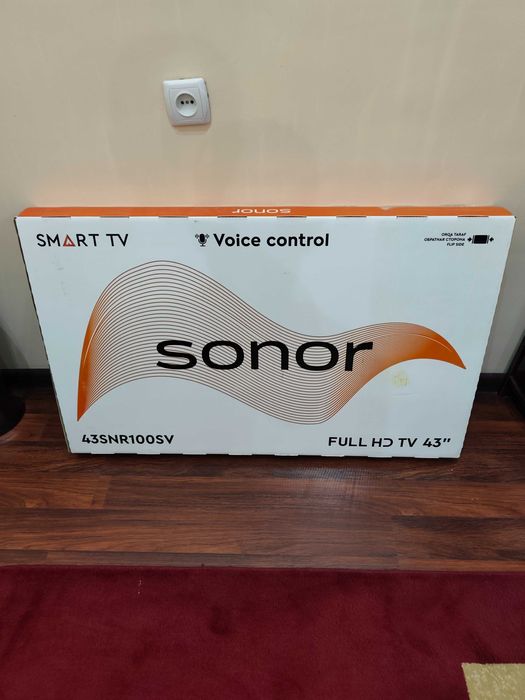 Телевизор SОNОR FUL hd 43 дюйм новый