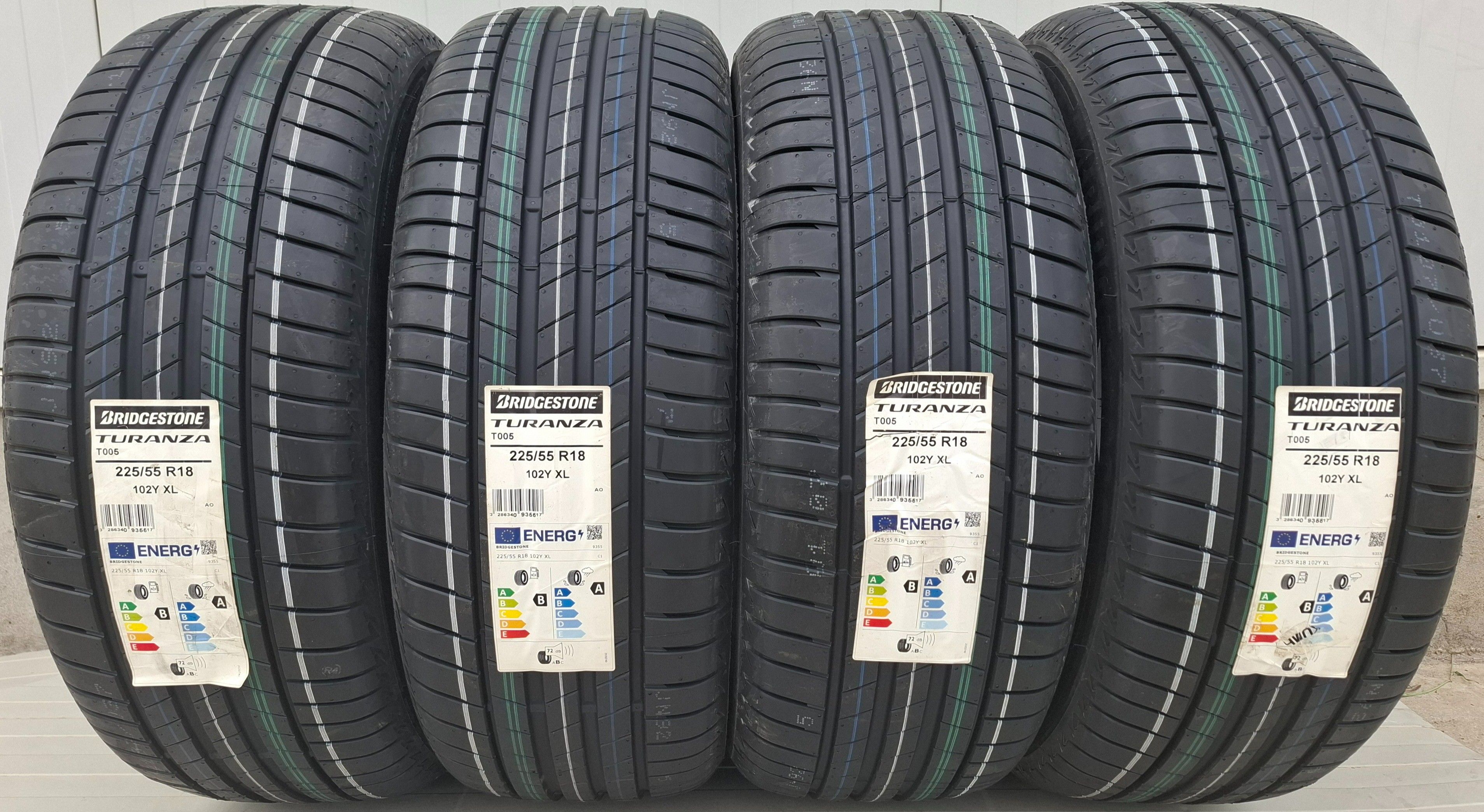 225/55 R18, 102Y , BRIDGESTONE T005 XL ,Anvelope de vara