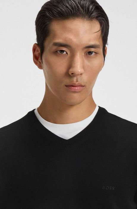 BOSS мужской свитер из шерсти РАЗМЕР М