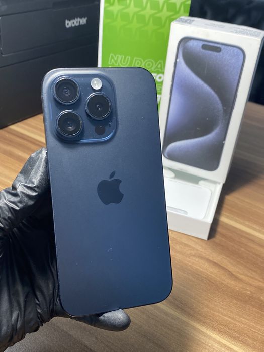 iPhone 15 Pro • 128 GB • Blue Titanium