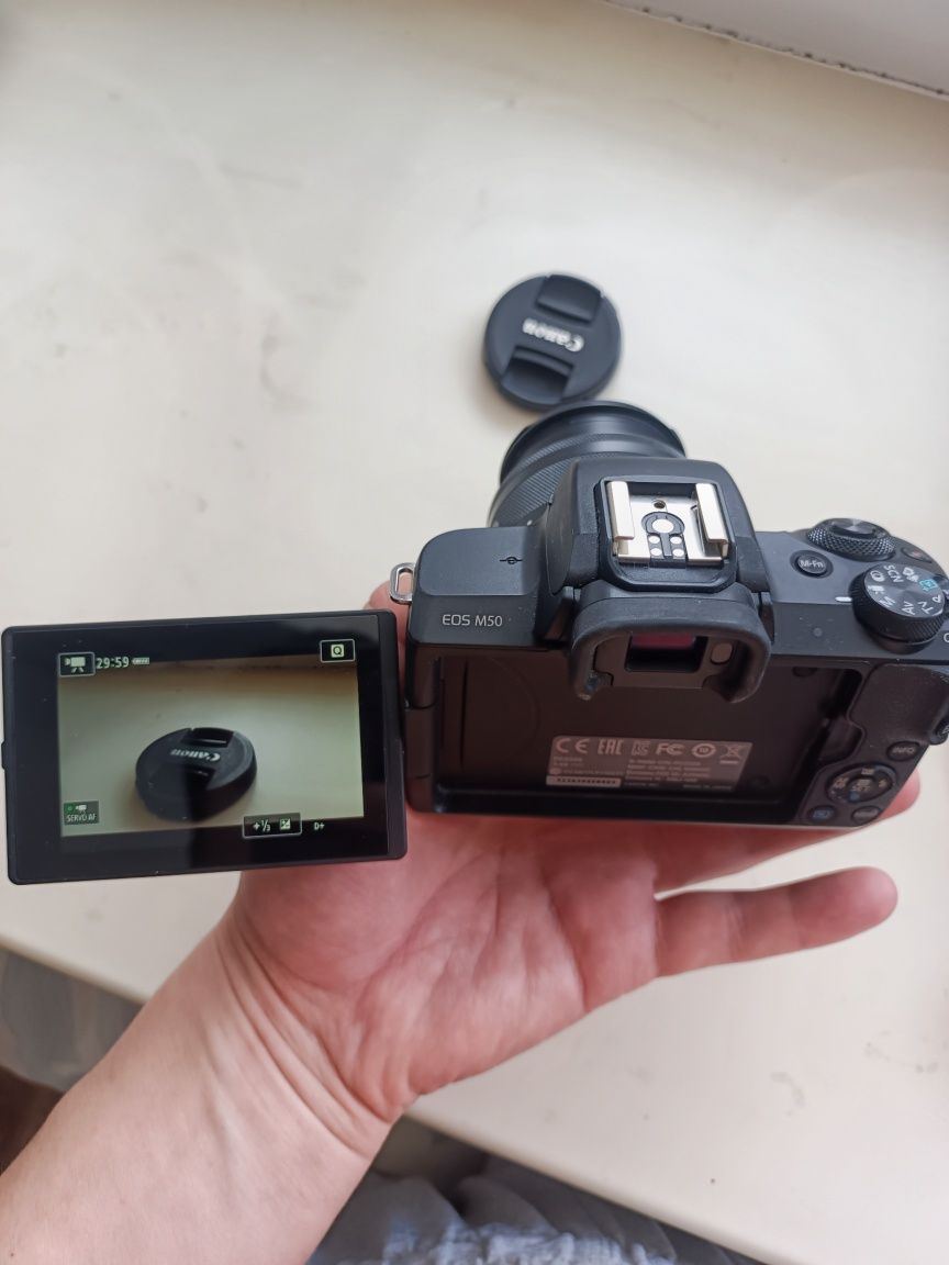 Продам canon m50 с полным комплектом! СРОЧНО ‼️ ТОРГ ‼️