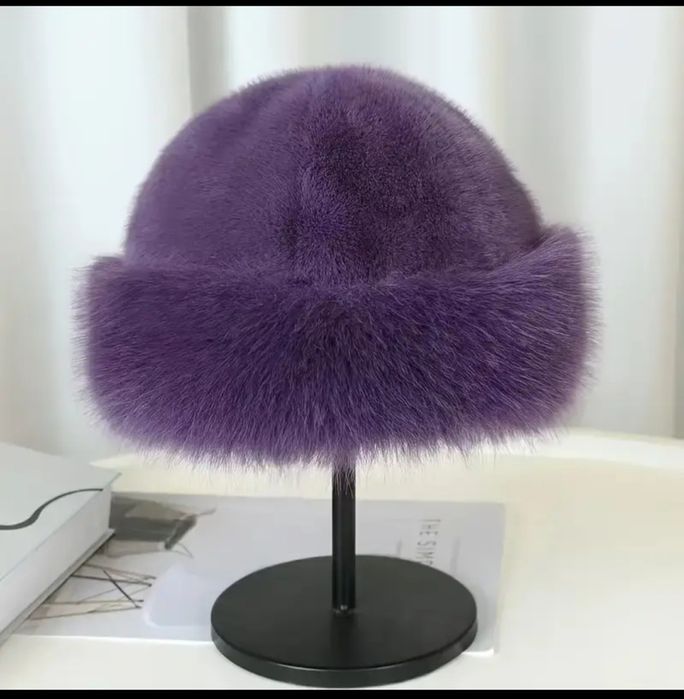 Căciuli damă din blana artificială