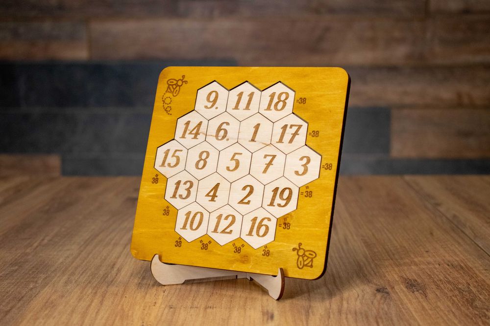 Дървен Пъзел Математически Кошер - Аристотел