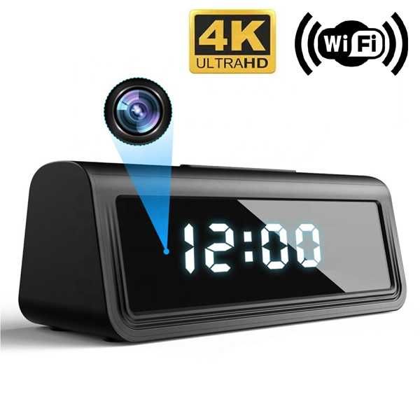 WIFI/IP часовник с камера 4К резолюция на записа нощно виждане /BK031/