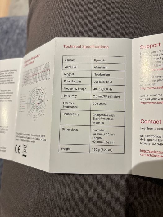 Capsula microfon SE MC1 Shure