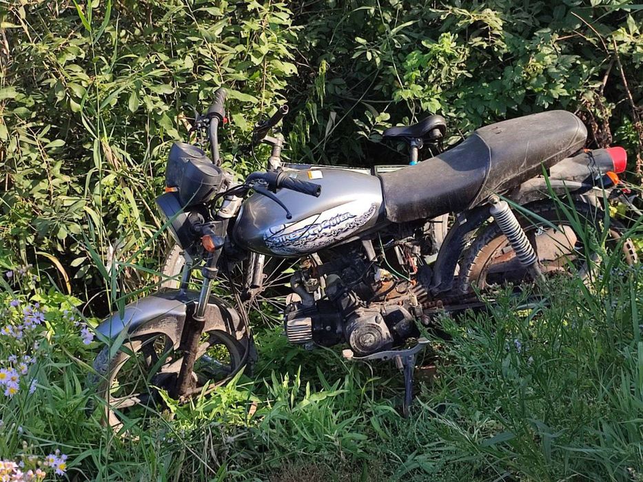 Мопед альфа рейсер 49,9 на ходу