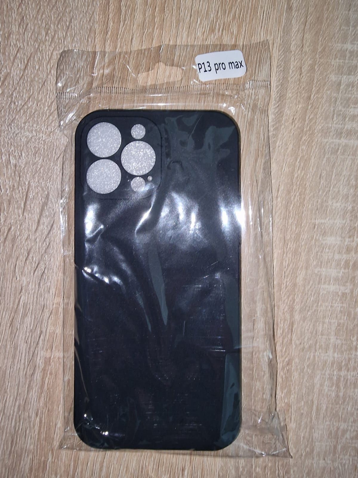 Husă Silicon Microfibra iPhone 13 Pro Max, culoare Negru