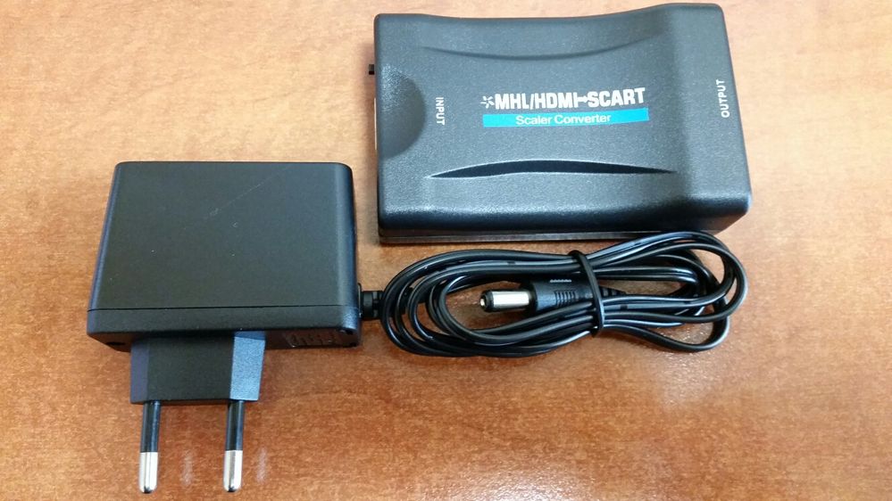 Конвертор HDMI към Scart / HDMI to SCART / SCART to HDMI