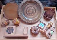 Разни дървени сувенири