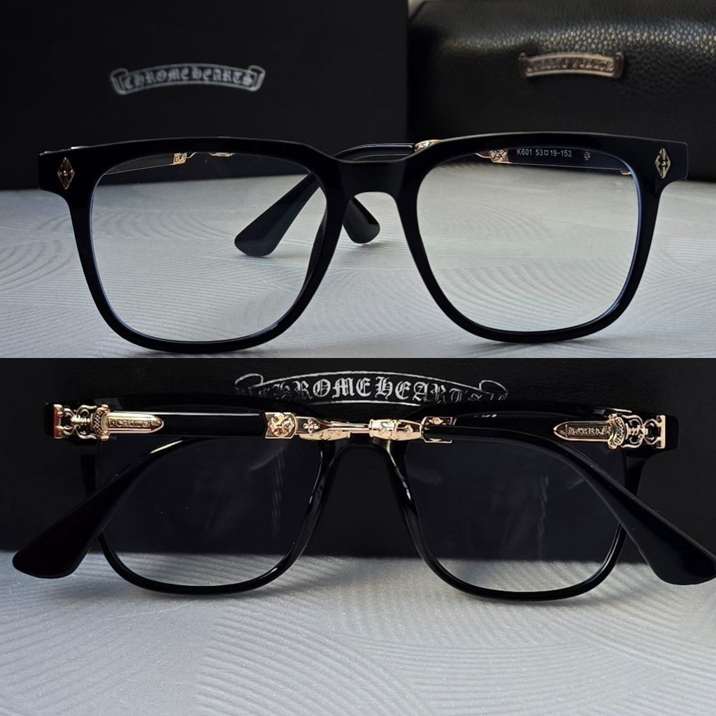 Очила за компютър Диоптрични рамки прозрачни слънчеви chrome hearts