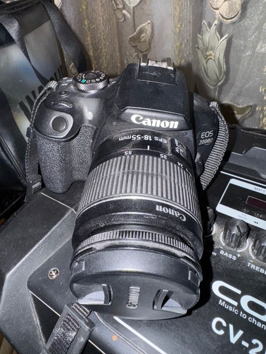 Фотоаппарат Canon EOS 2000D!