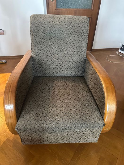 Ретро кресла с колелца.