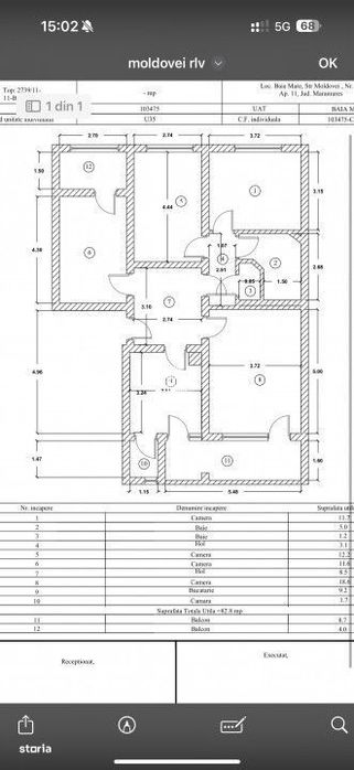 Apartament 4 camere / Ultracentral / Moldovei