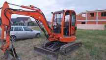 Utilaje excavator mini bobcat bascule pt lucrări constructii