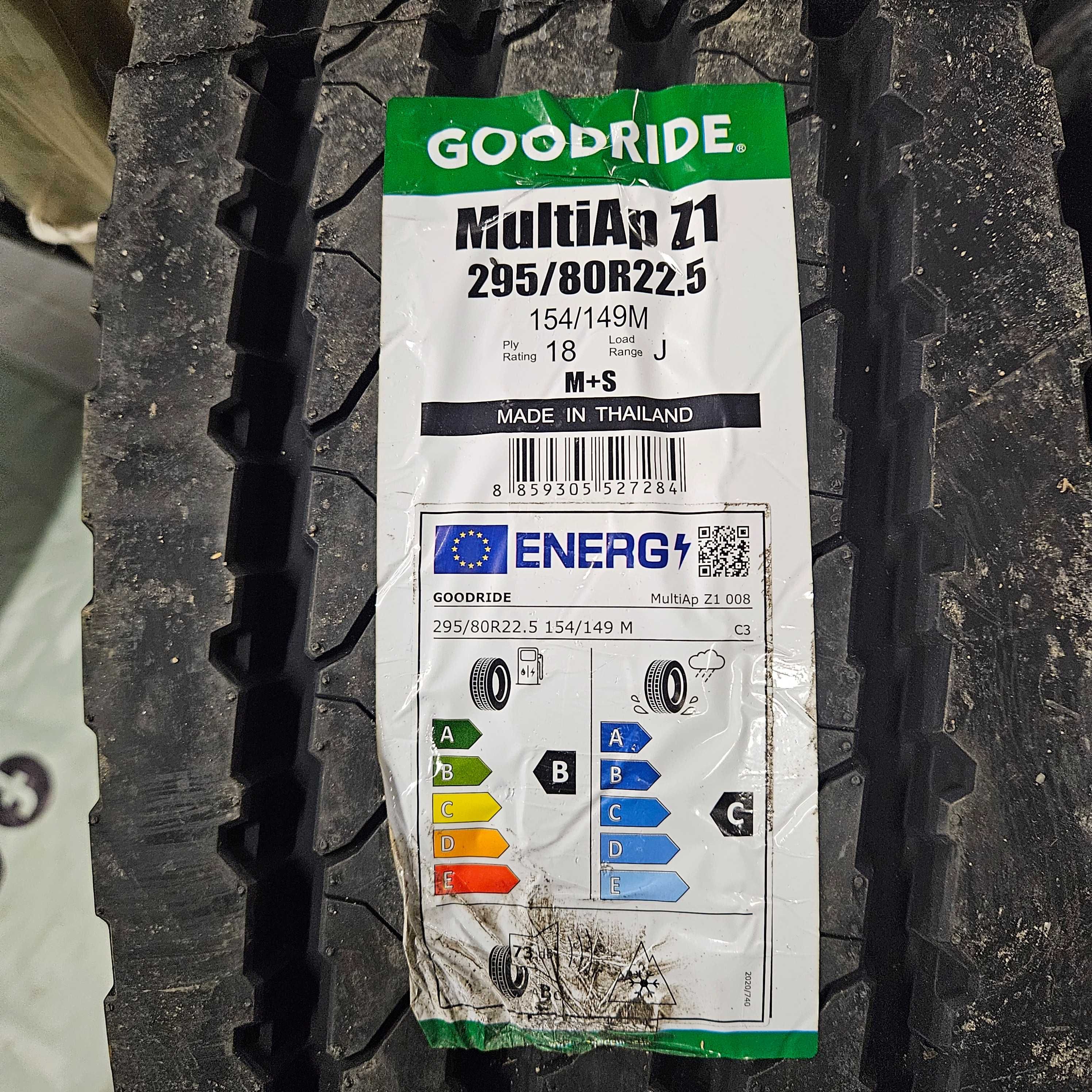 Нови гуми 295/80R22.5 Goodride MultiAP Z1 154/149M M+S 3PMFS Thailand