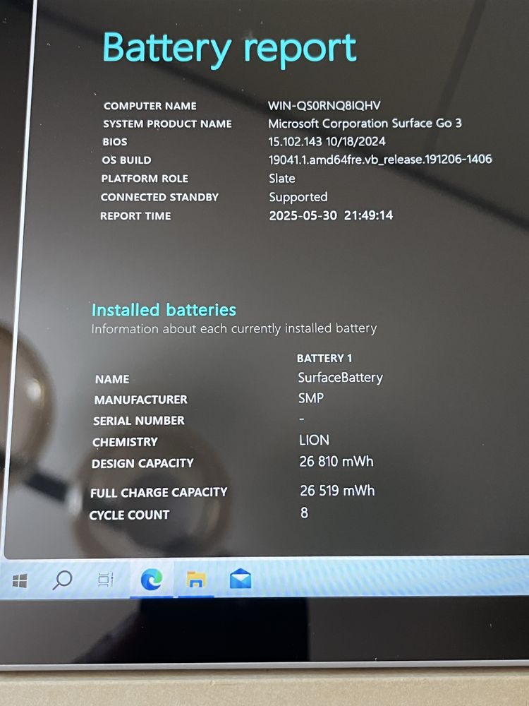 Microsoft Surface Go 3 - Компактный планшет на Windows i3 8gb 128 ssd