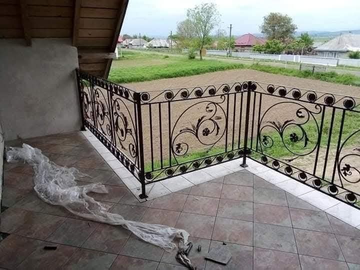 Balustrade din fier forjat