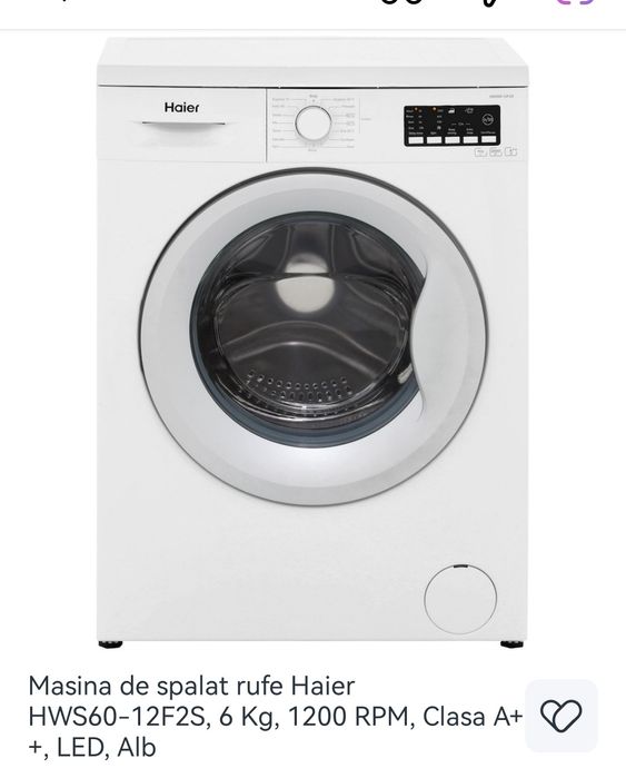 Mașina de spălat haier