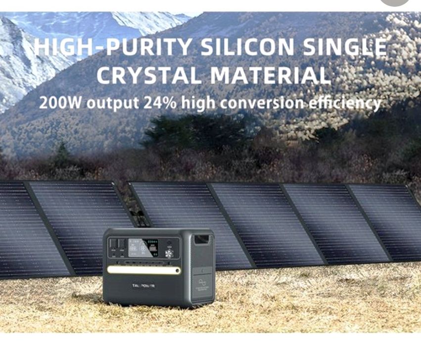 Panou solar portabil 200w