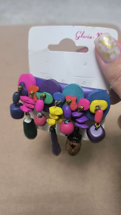 Заколки деревянные- ручная работа