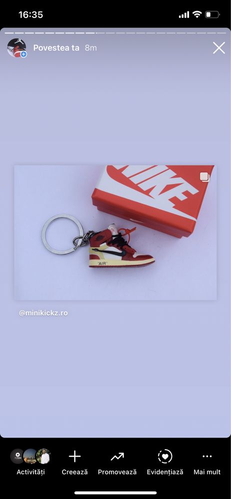 Brelocuri Nike/Jordan/Vans