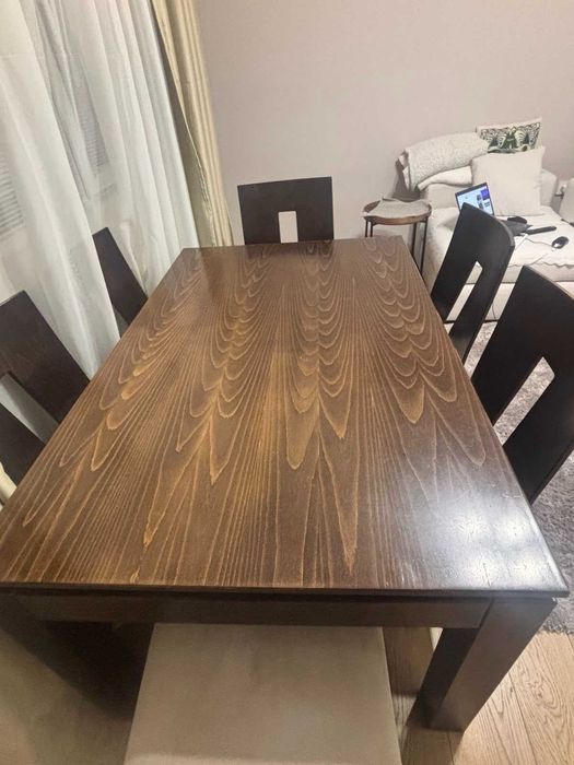 Трапезна маса с 6 стола