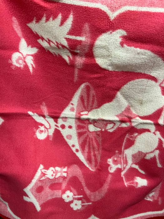 Детское советское шерстяное одеяло