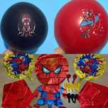 Seturi Spiderman +cadou cifra aniversara