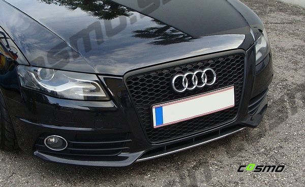 Grila RS look AUDI A4 B8 2008-2011 - finisaj negru