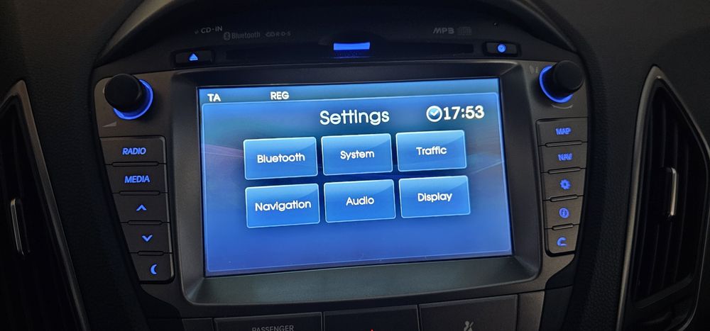 Navigatie+ camera spate originala Hyundai IX 35