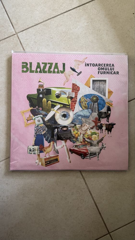 Vand vinyl Blazzaj - intoarcerea omului furnicar