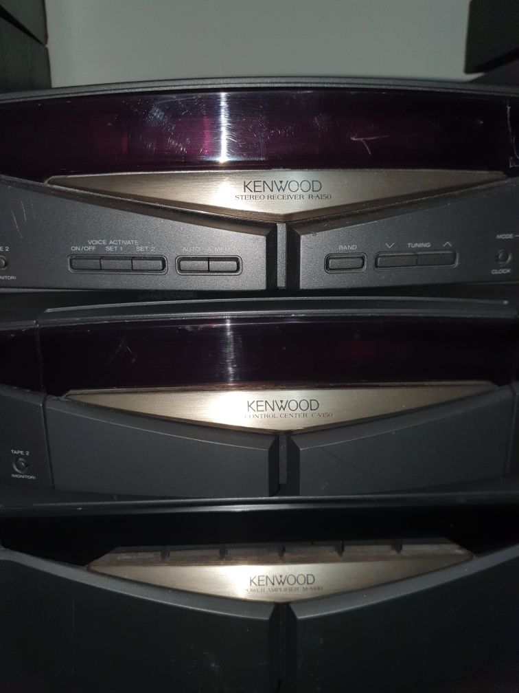 Linie audio vintage Kenwood R-A150 , C-V150 , M-A100
