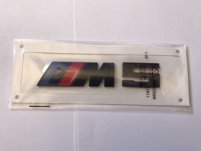 Emblema BMW M5 negru