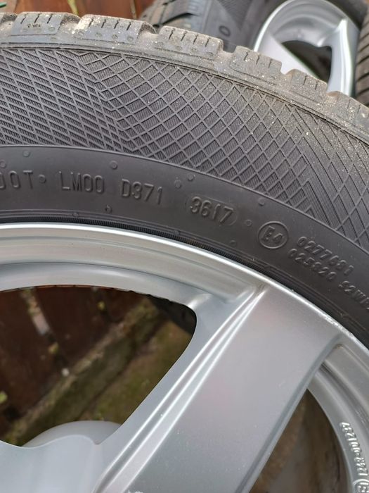 Jante aliaj și anvelope iarna Continental 225/55/17