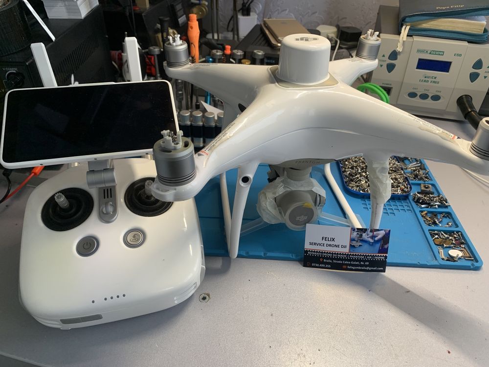 Reparatii drone dji mavic air 2,mini ,phantom ,service drone defecte