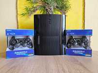 PlayStation 3+150 Игри+500GB+2 Нови Джойстика+ Година Гаранция PS3 ПС3