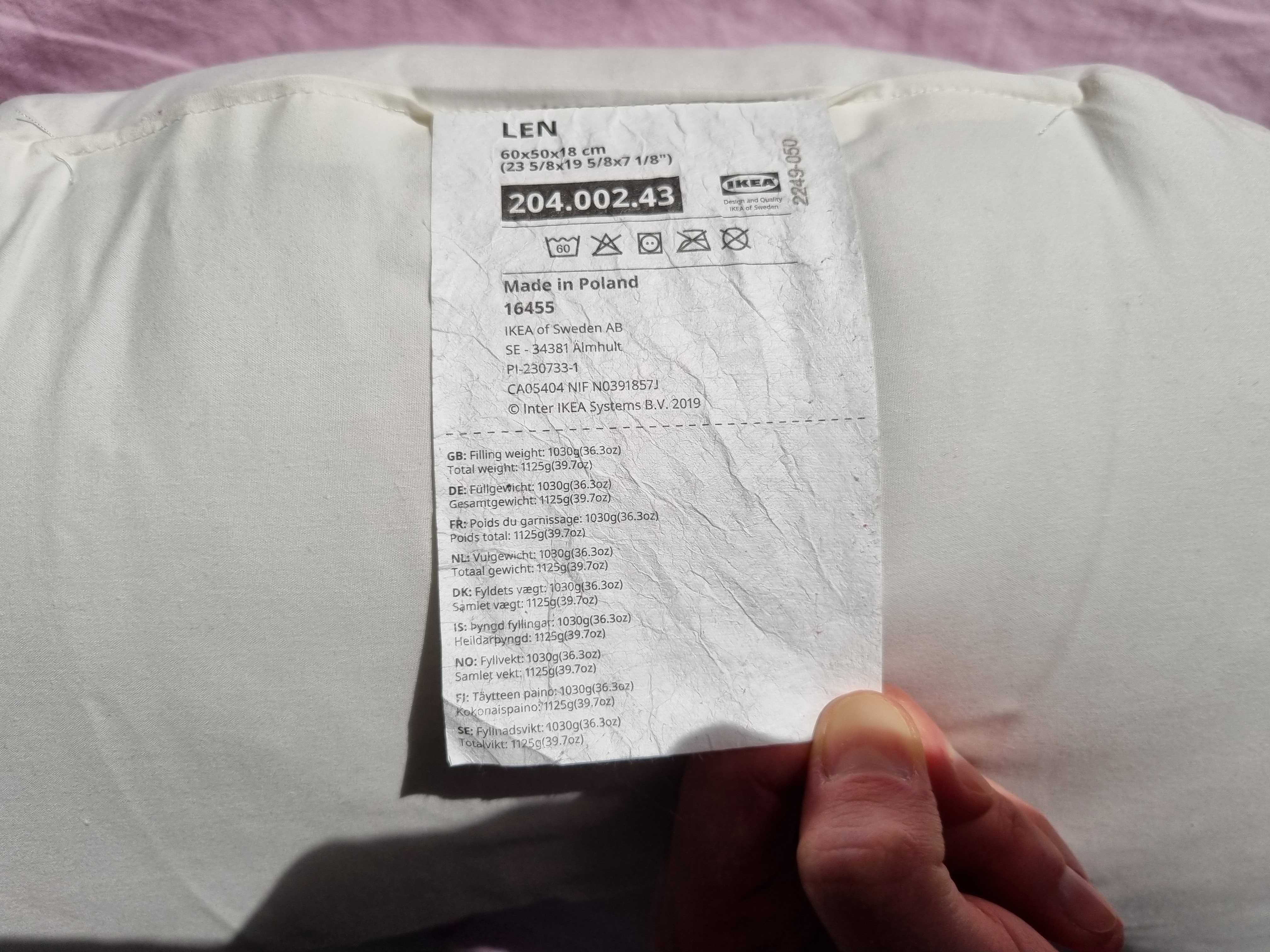 Pernă alăptare Len Ikea
