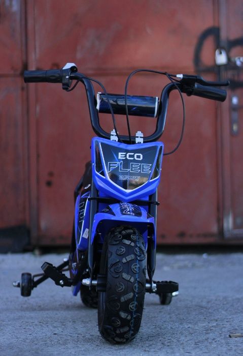 Motocicleta electrica pentru copii NITRO ECO Flee 250W #Blue