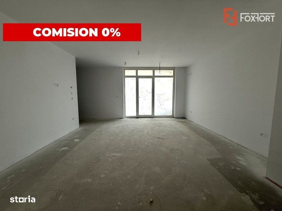 COMISION 0% Apartament cu 2 camere, la parter, bloc nou, in zona Aradu