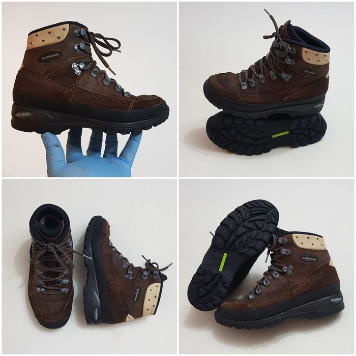 Bocanci LOWA Arosa piele Nubuk, ghete munte, alpinism, Nr 36 1/2 EU