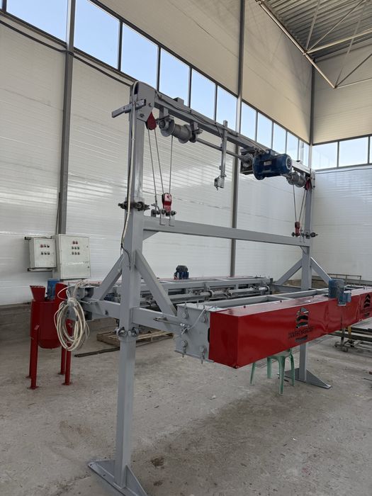 Продаётся линия по производству  газоблока intech 200