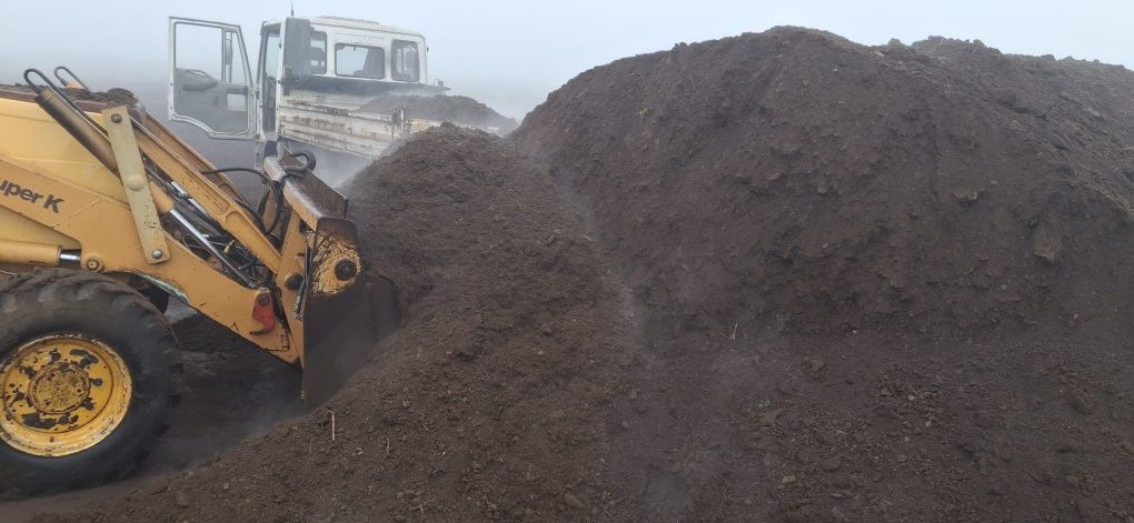 Pamint negru vegetal  si mranită- gunoi de grajd , nisipurii gradină