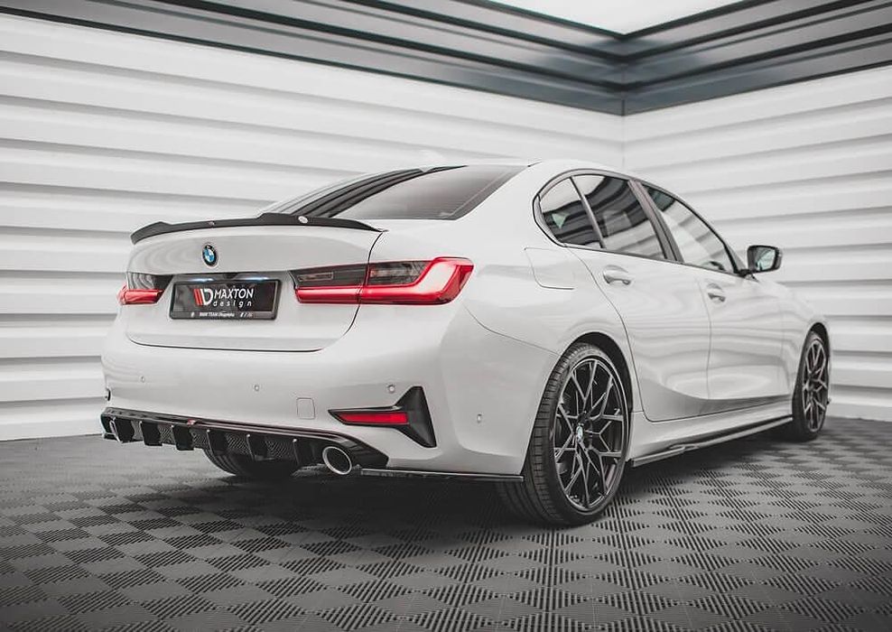 Дифузьор за задна броня maxton design за bmw g20 (2018-)