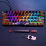 Tastatură de gaming mecanică ergonomică HXSJ
