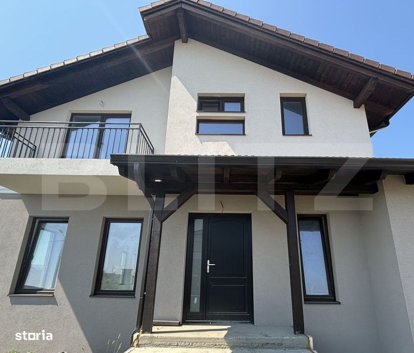 Casa individuala in stil american – spatioasa si luminoasa