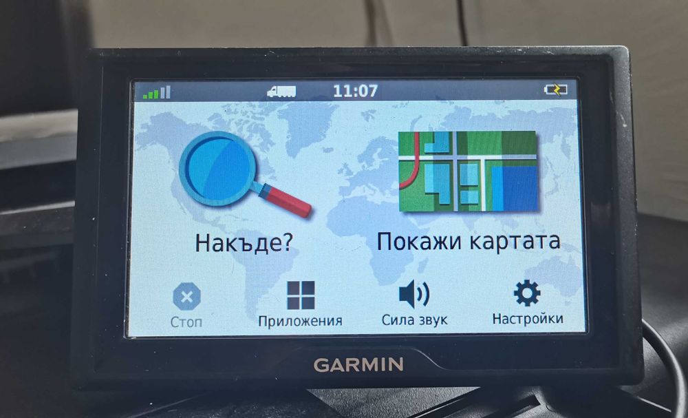 Навигация  за камион Garmin DEZL 580/51 актуални карти за 2025 г