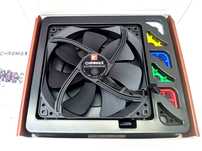 Noctua NF-A14 PWM chromax.Black.swap — тихий и мощный вентилятор 140мм