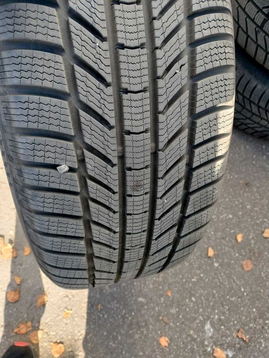 Vand 4 jante aluminiu  pe 18 cu anv noi de iarna Continental dot 39/24