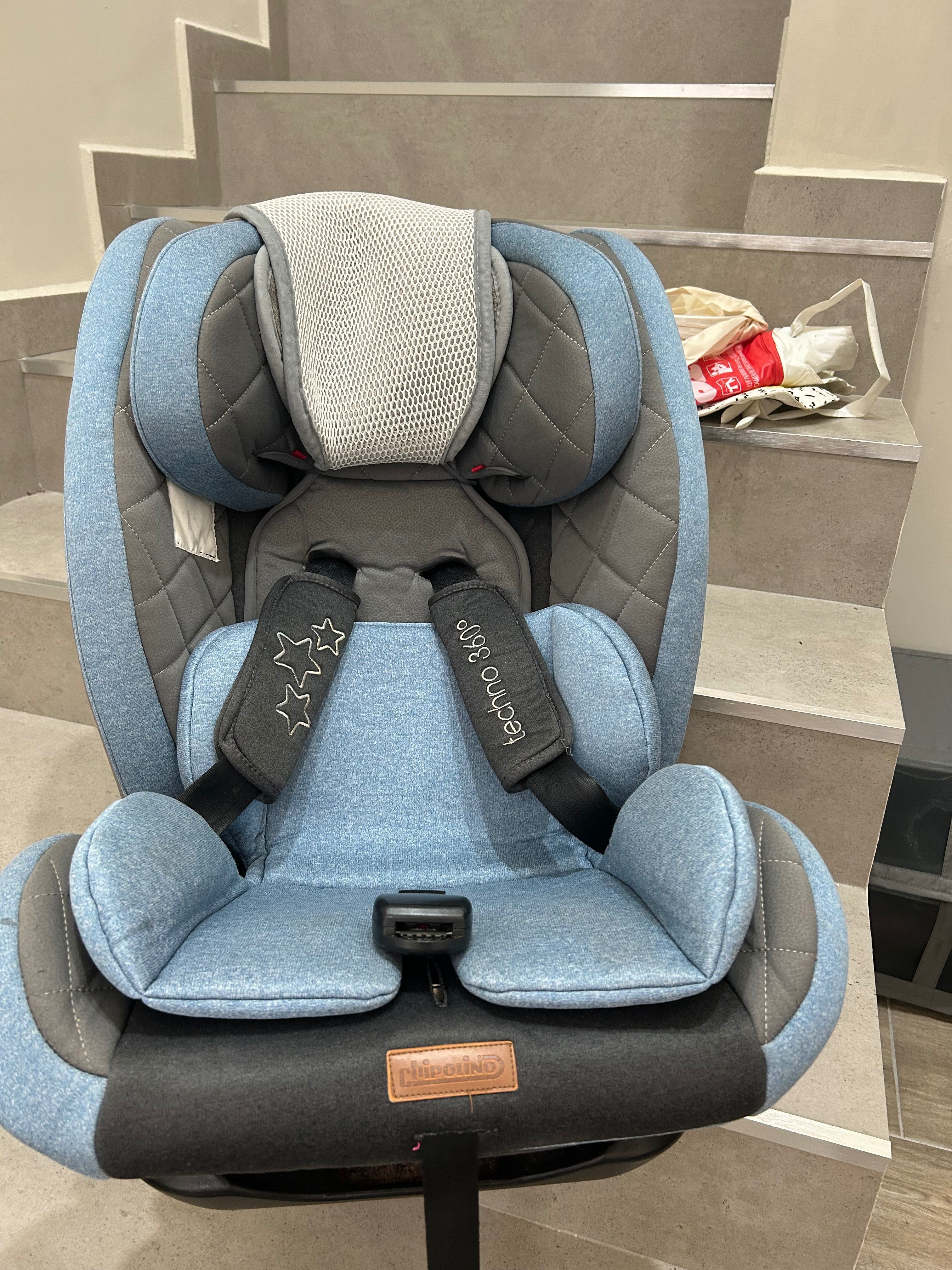 Детско столче за кола Lorelli Techno 360 с ISOFIX система - 0-36 кг