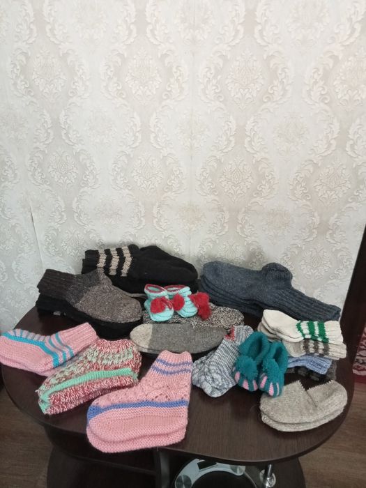 Продам носки вязаные